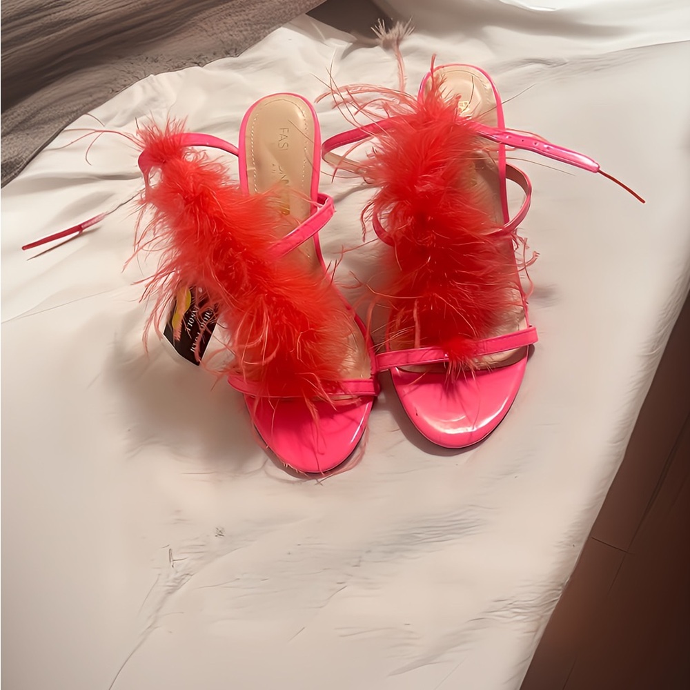 Pink heels